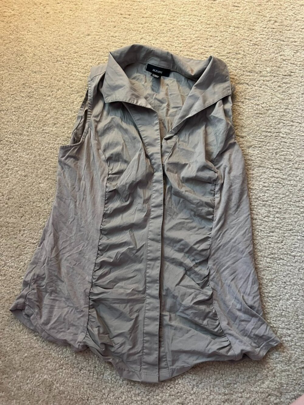 Alfani Sleeveless Blouse